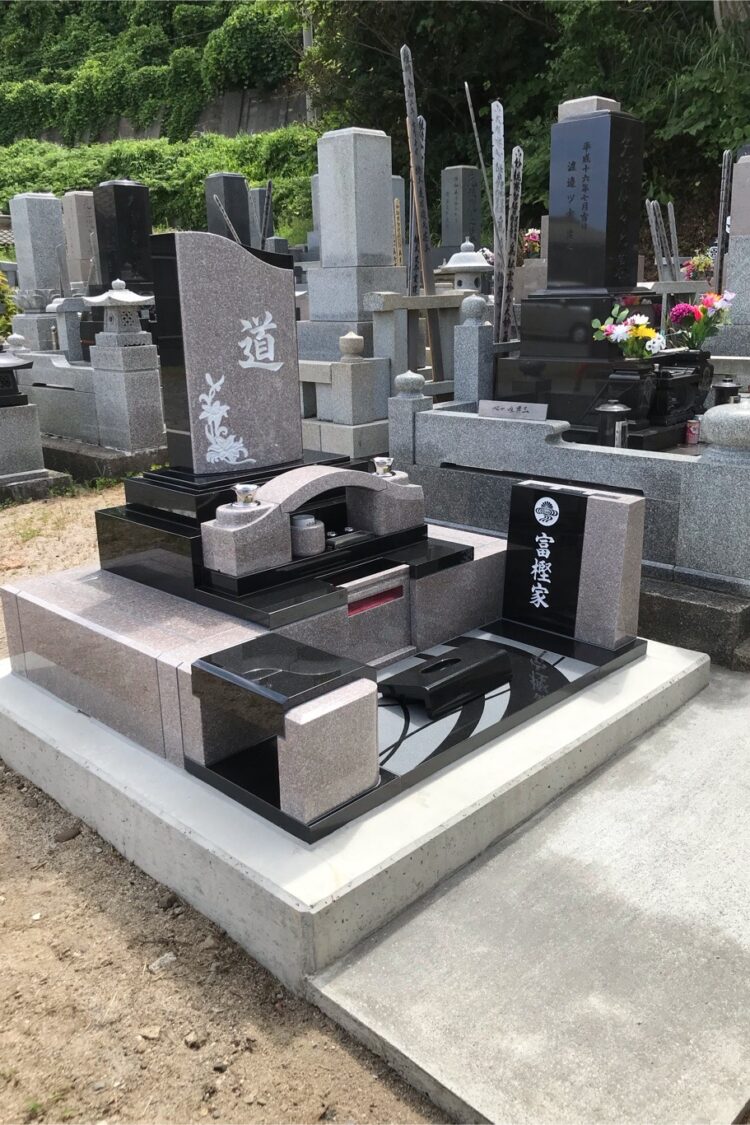 墓石完成【村上市T様】2022年７月１４日完成　担当：近藤