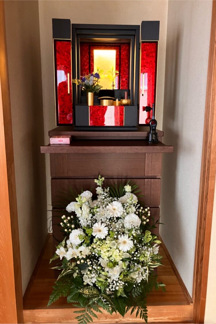 お仏壇納品2026年4月18日　新潟市U様　担当：天木